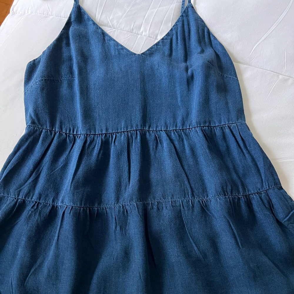 Denim tank top